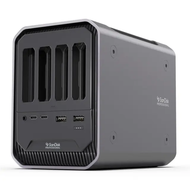 SanDisk Professional PRO-DOCK 4 4-Bay Docking Station #SDPD14F-0000-NBAAD