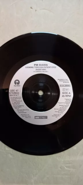 PM Dawn - Looking through patient eyes.      used 7" single