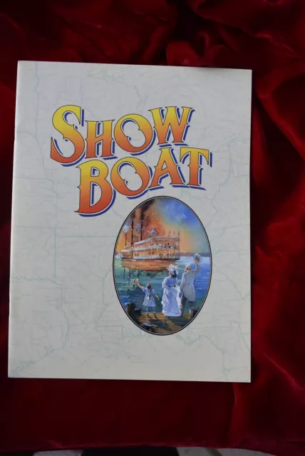 SHOW BOAT ELAINE STRITCH JOHN McMARTIN Musical BROADWAY Souvenir Program Book