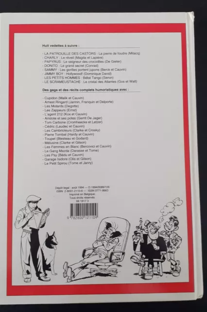 SPIROU Périodique Reliure Album n°220 1993 Très bon état 2