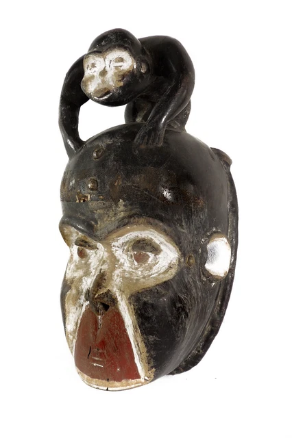 Bulu Mask Monkey Cameroon  African Art