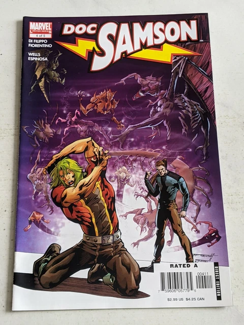 Doc Samson #4 June 2006 Marvel Comics LIMITED SERIES PALMIOTTI
