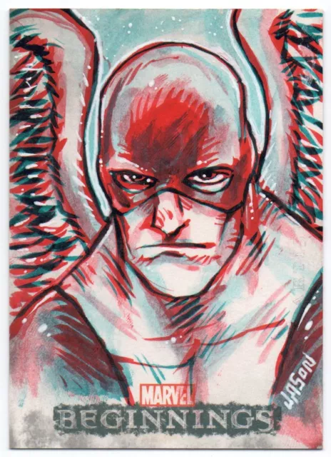 2011 Marvel Beginnings Sketches Daredevil by Jason Keith Phillips 1/1