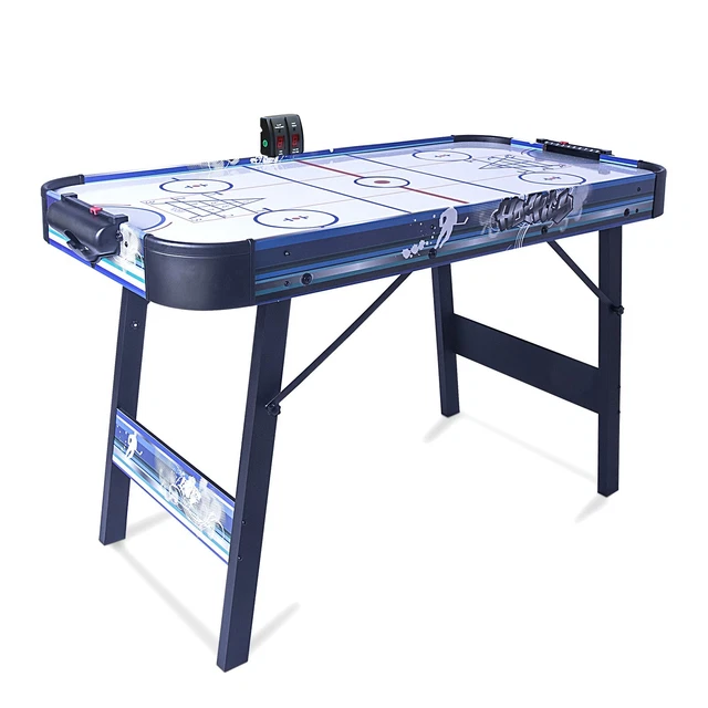 SOKKER Table multi-jeux 3 en 1 - Samurai - Air Hockey, Ping-Pong et