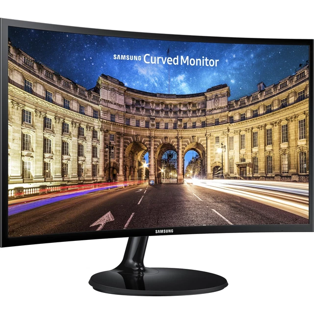 Samsung Bildschirm Curved Monitor C24F39 23.5 Zoll Full HD LED 4Ms 1800R HDMI PC
