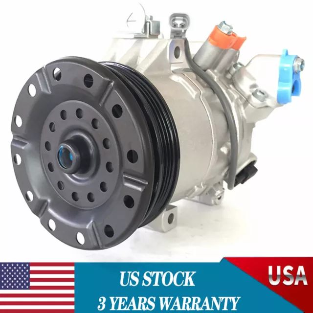 A/C Air Compressor W/ Clutch Fits For Scion xA / Scion XB 1.5L 2004 2005 2006