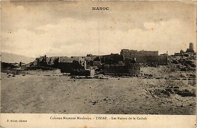 CPA AK Colonne Moyenne Moulouya Tissaf Les Ruines de la Casbah MAROC (963997)