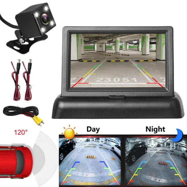 CICMOD Backup Camera for Truck RV Trailer Camper Van Waterproof 12V 24V  Rear View Camera System with 7 Inch Monitor