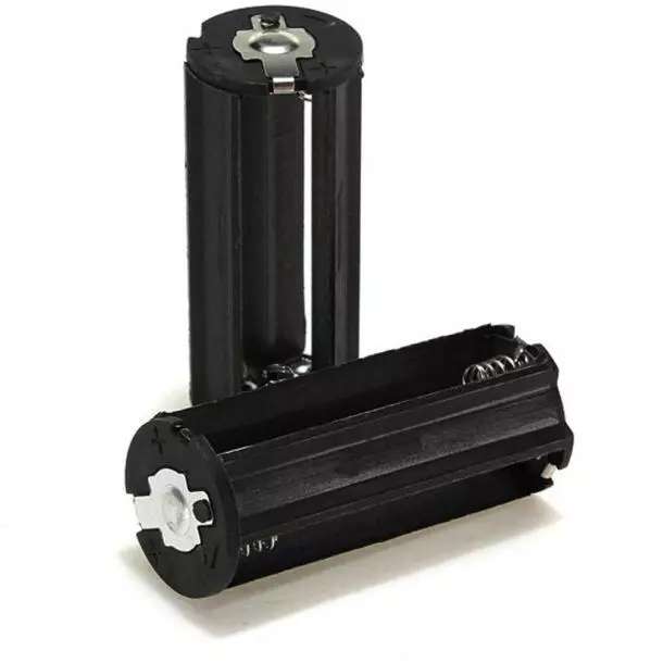 STANLEY Mini Tripod LED Flashlight with keychain - Black/Silver Finish  95-113X