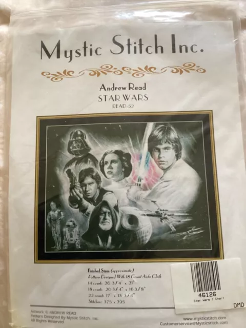 Star Wars Cross Stitch kit from Mystic Stitches - Hard to find