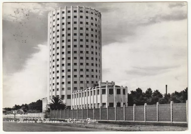 Marina Di Massa - Colonia Fiat - Viagg. 1957 -98242-