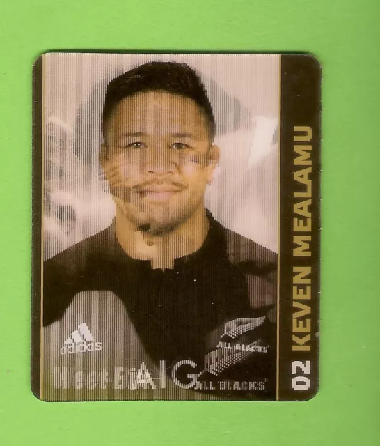 #Cc5.  Keven  Mealamu  Weetbix  New  Zealand Junior Rugby Union Camp  Hologram