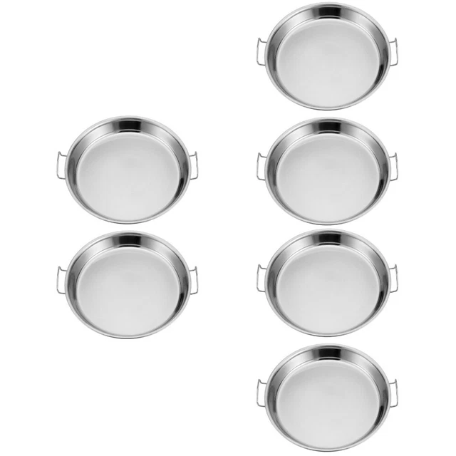 6 pcs Acier inoxydable Jours Pan Vapeur Panier Pour Cuisson