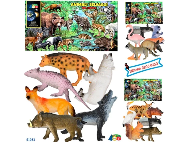 SACHET ANIMAUX SAUVAGES dans le Monde 51033 EUR 7,14 - PicClick FR
