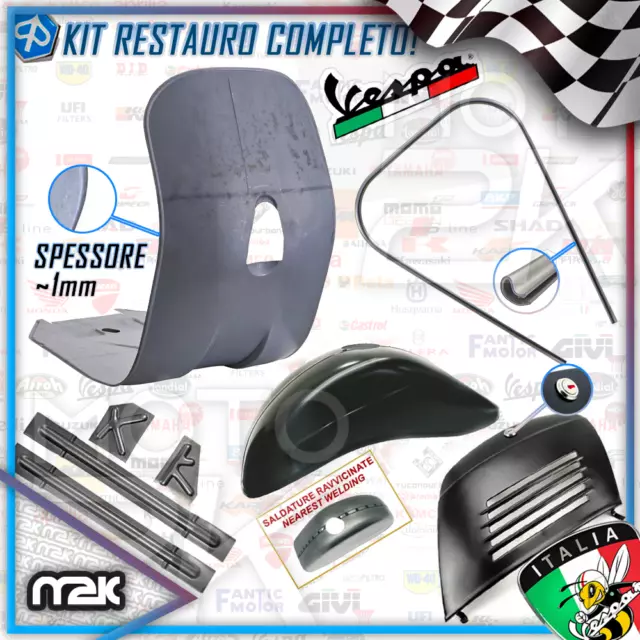 Offerta! Kit Restauro Completo Scudo Pedana Parafango Sportello Vespa 50 Special