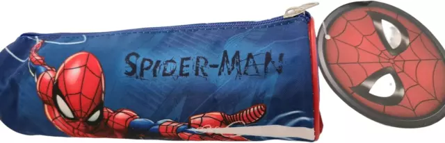 SPIDERMAN | Portapenne Astuccio Borsellino Scuola E Asilo per Bambini 21X7X6Cm S 3