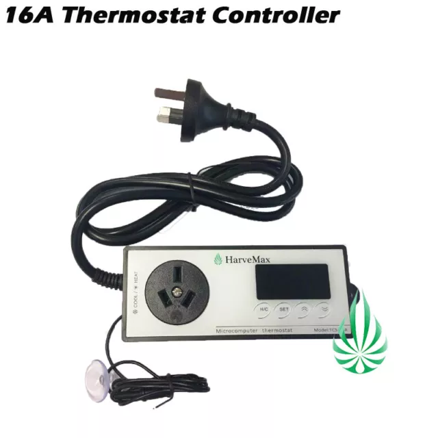 Thermostat Controller Fo Temperature Reptile Aquarium Hydroponics Digital LCD