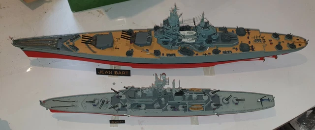 Maquette de navire de guerre français