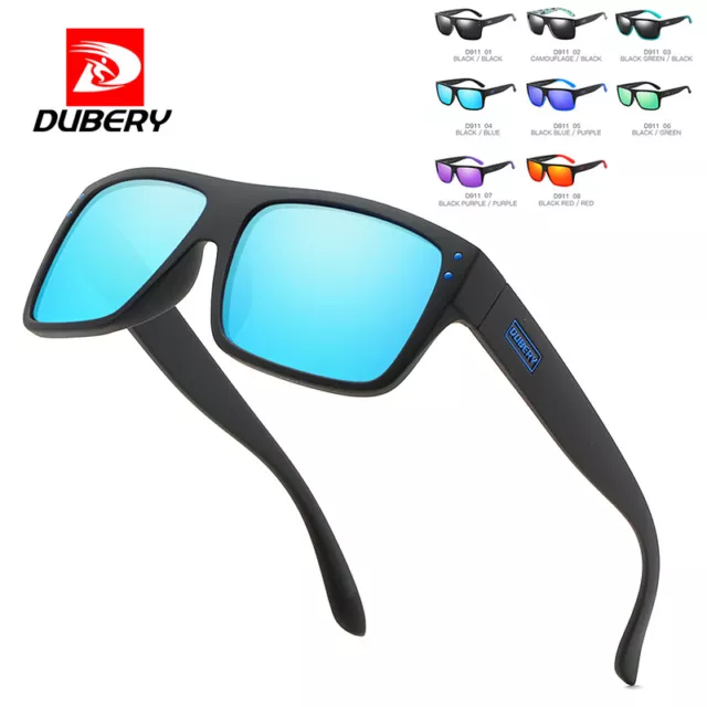 Lunettes de soleil polarisées pour hommes Carré Conduite Pêche Des sports UV400