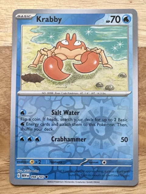 Pokémon - 151 - Voltorb 100/165 - Reverse Holo - ENGLISH - NM/M