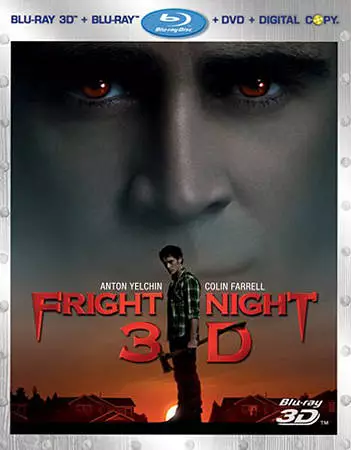 Fright Night (Blu-ray/DVD, 2011, 3-Disc Set)