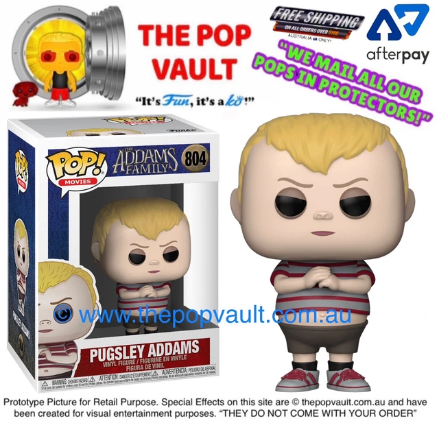 Funko Pop Vinyl Movies The Addams Family #804 Pugsley Addams Bnib Animated