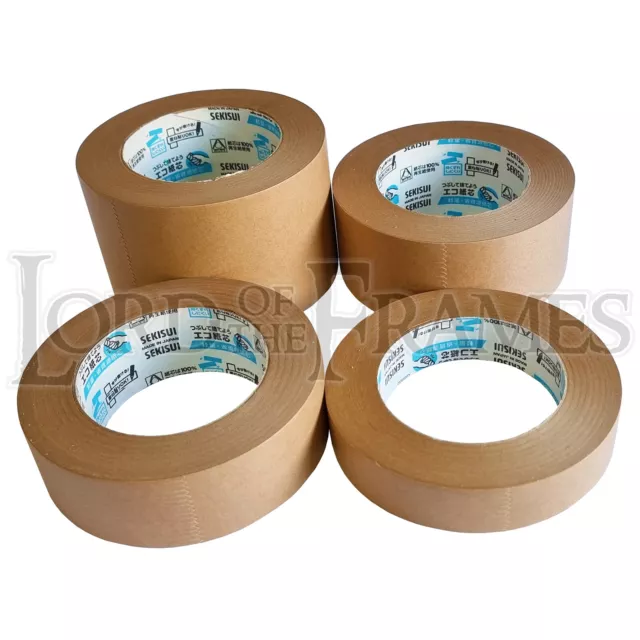 25mm 38mm 50mm 75mm x50m Sekisui K504NS Smooth Framing Backing Tape High Quality