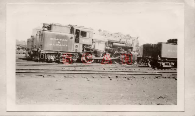 2H201 Rp 1934 Boston & Albany Railroad 266T Loco #400 Boston Mass