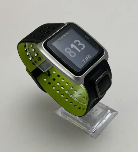 Reloj deportivo TomTom Cardio Runner 8RA0 GPS Negro / Verde / Plata
