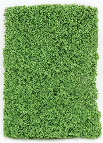 Dollhouse Miniature Light Green Leaf Micro-Phlox 5"x7"