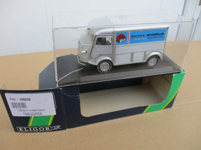 Modèle Réduit CITROËN TYPE H Michelin – Échelle 1:43 Par Eligor – Occasion