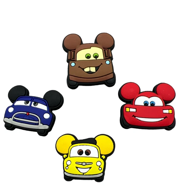 Shoe Charm Croc Compatible Wristband Jibbitz Cars Theme