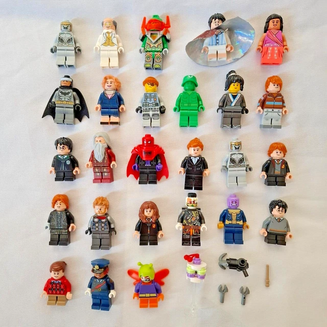 LEGO GENUINE JOB Lot X26 Minifigures & Accessories Batman Harry Potter