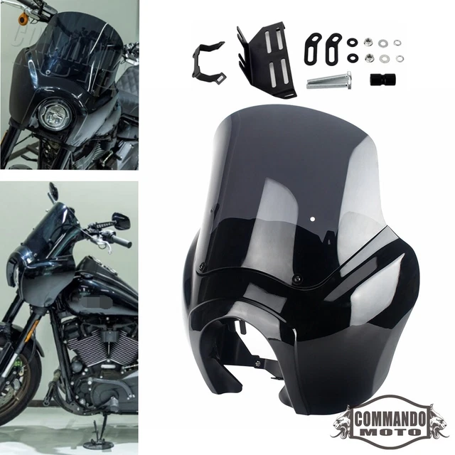 HEADLIGHT FAIRING + Windshield For Harley Low Rider S FXLRS 114 117