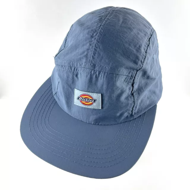 DICKIES 5-PNANEL CAP Hat Grey Snapback Lightweight Adjustable OSFM $22. ...
