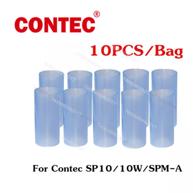 Pack of 10pcs Plastic Mouthpiece,Reusable Blowpipe for Spirometer SP10/10W,SPM-A