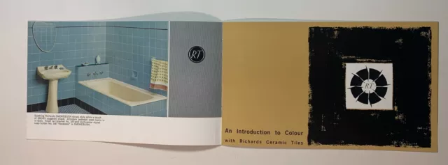 Vintage Catalogue's - Richards Ceramic Tiles Melbourne 1960's 2