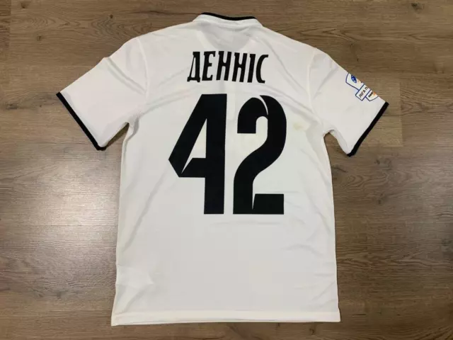 Fc Zorya Ukraine Match Worn Home Football Shirt Jersey Dennis Bonaventure #42