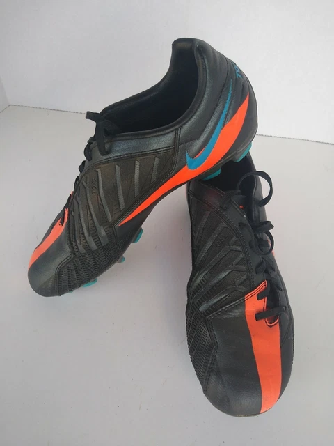 NIKE T90 SHOOT IV TF Soccer Cleats Mens Size 7 - Black  display picture 1