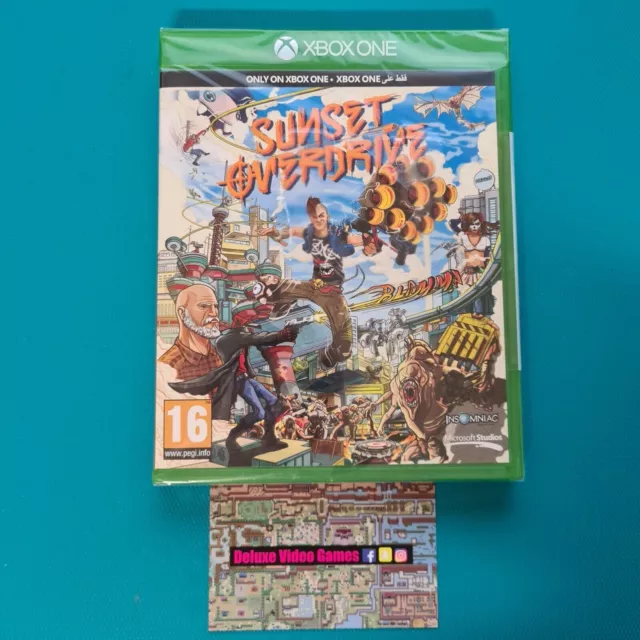 Sunset Overdrive [ DAY ONE Edition ] (XBOX ONE) unsealed but new pics