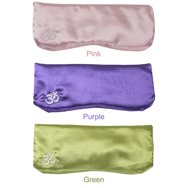 YOGA EYE PILLOW Cassia Lavender Seed Soothing Relaxing Meditation Eye