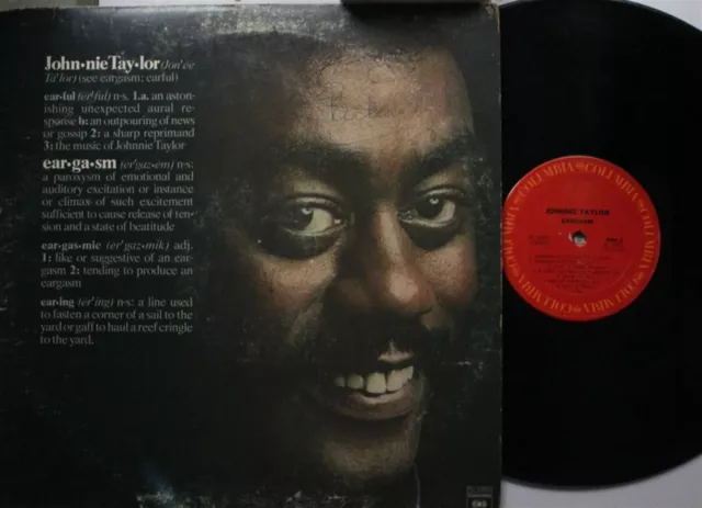 Soul Lp Johnnie Taylor Eargasm On Columbia