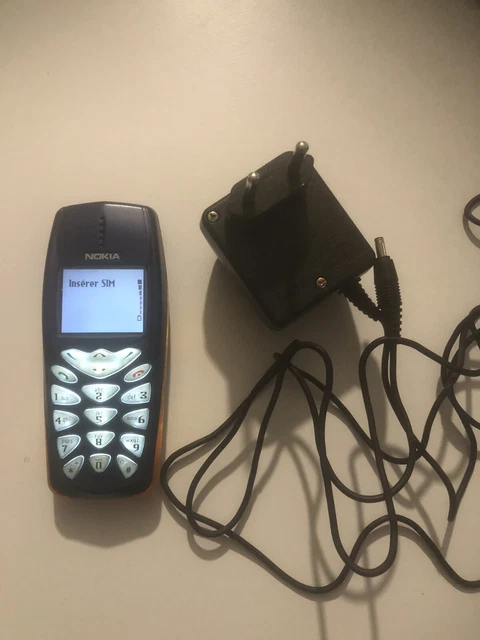 Téléphone Portable Nokia 3510i Version Française D'occasion - Couleur Bleue, Mémoire 0.5 Mo