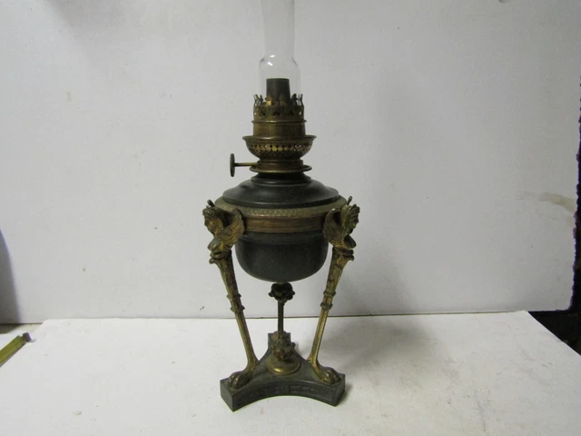 ANCIENNE LAMPE A petrole style empire napolen 3 EUR 148,99 - PicClick FR