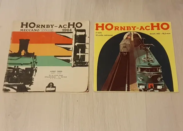Hornby Meccano  Triang - Catalogue   1964  + Prix + Depliant  - En   Francais  -