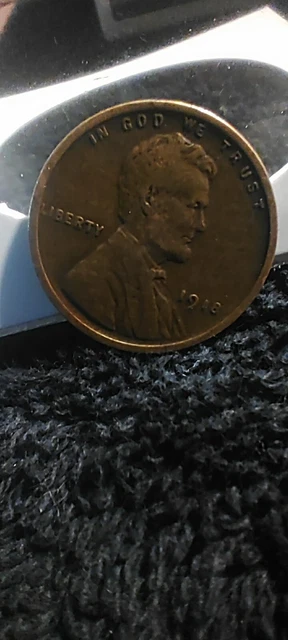 1918  LINCOLN WHEAT CENT ~ No Mint Mark