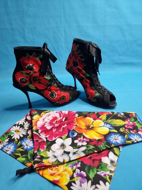 Dolce e gabbana scarpe fiori top