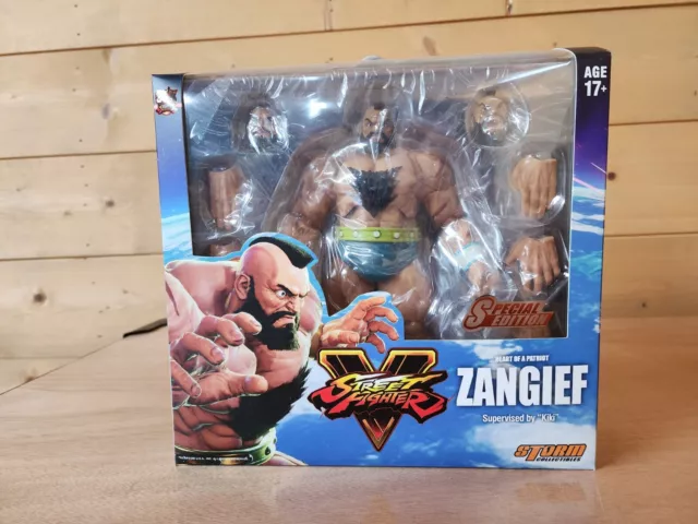 Zangief, BlueVer 1:12 Scale Figure I Street Fighter V (SF5) I Storm Collectibles