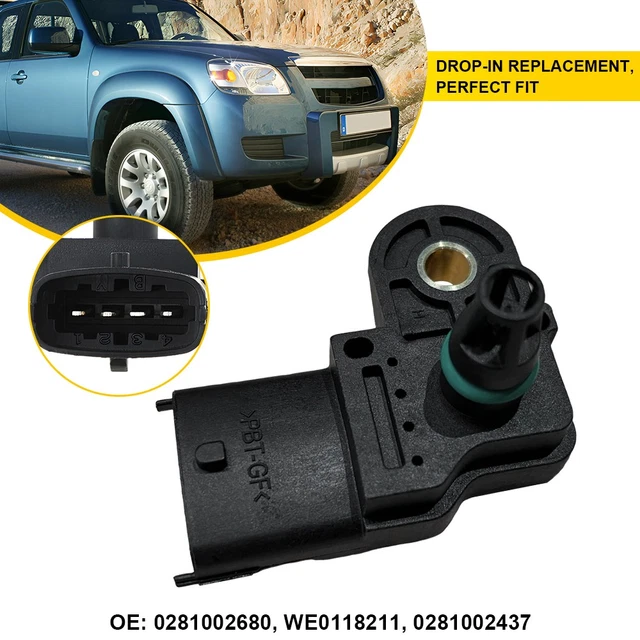 Map Sensor Pk Ranger MANIFOLD ABSOLUTE PRESSURE MAP Sensor For Ford Ranger PJ PK Mazda BT50 ...
