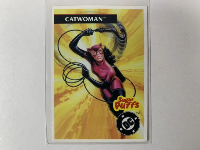 Catwoman Sugar Puffs - Kenner 1996 Legends of Batman 1996 Card
